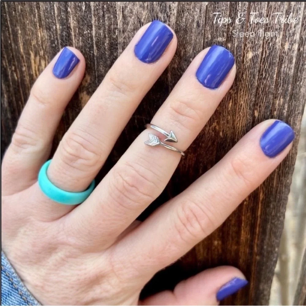 *Retired* Color Street: Sleep Tight | Deep Indigo Purple Blue Fall Summer Spring - Picture 6 of 13